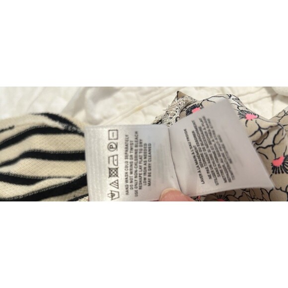 Anthro Akemi Kin Striped Floral Stripe Tipperary Top Size Small - Picture 9 of 9